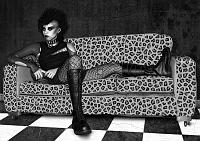 reclining goth 